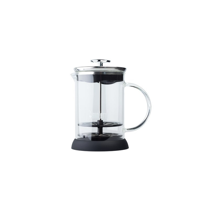 Bialetti Glass Cappuccinatore 6tz manual milk frother 330ml