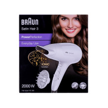 Braun Satin Hair 3 HD 385 plaukų džiovintuvas 2000 W White