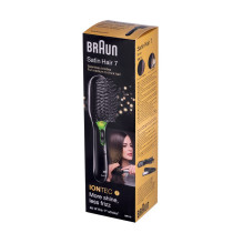 Braun Satin Hair 7 Adult Paddle plaukų šepetys juodas 1 vnt.