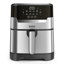 Tefal Easy Fry &amp; Grill EY505D Single 4.2 L Stand-alone 1550 W Hot air fryer Stainless steel