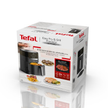 Tefal Easy Fry &amp; Grill EY5058 Single 4,2 L Atskira 1550 W Karšto oro gruzdintuvė Juoda