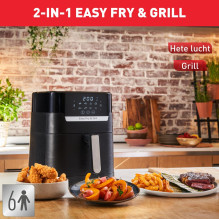 Tefal Easy Fry &amp; Grill EY5058 Single 4,2 L Atskira 1550 W Karšto oro gruzdintuvė Juoda