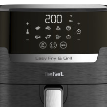 Tefal Easy Fry &amp; Grill EY5058 Single 4,2 L Atskira 1550 W Karšto oro gruzdintuvė Juoda