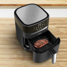 Tefal Easy Fry &amp; Grill EY5058 Single 4,2 L Atskira 1550 W Karšto oro gruzdintuvė Juoda