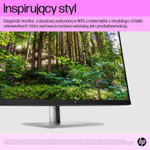 HP E27q G5 kompiuterio monitorius 68,6 cm (27 colių) 2560 x 1440 pikselių Quad HD LCD juodas, sidabrinis