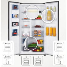 Side By Side Total No Frost Refrigerator MPM-439-SBS-15 / ND