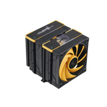 DeepCool AK620 Zero Dark Zoria Procesorius Oro aušintuvas 12 cm Juoda, Geltona 1 vnt.