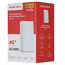 Mercusys 4G+ Cat6 AC1200 belaidis dviejų juostų gigabitų maršrutizatorius