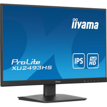 iiyama ProLite XU2493HS-B6 kompiuterio monitorius 60,5 cm (23,8&quot;) 1920 x 1080 pikselių Full HD LED juodas