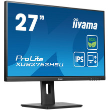 iiyama ProLite XUB2763HSU-B1 computer monitor 68.6 cm (27&quot;) 1920 x 1080 pixels Full HD LED Black