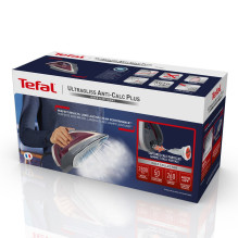 Tefal Ultragliss Anti-Calc Plus FV6840 garų lygintuvas 2800 W violetinė, sidabrinė