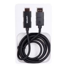 UNITEK CABLE DisplayPort 1.2, HDMI, 4K@60HZ, 1,8M, V1608A