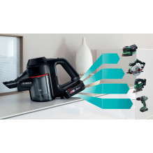 Bosch BCS712XXL stick vacuum / electric broom Battery Dry Bagless 0.3 L Black 3 Ah