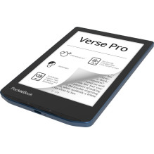 PocketBook Verse Pro e-knygų skaitytuvas Jutiklinis ekranas 16 GB Wi-Fi Juodas, mėlynas