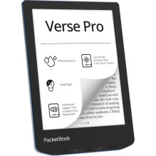 PocketBook Verse Pro e-knygų skaitytuvas Jutiklinis ekranas 16 GB Wi-Fi Juodas, mėlynas