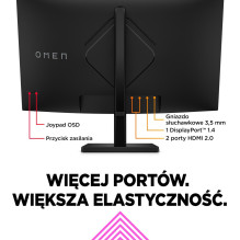 HP OMEN by HP 32c computer monitor 80 cm (31.5&quot;) 2560 x 1440 pixels Quad HD Black