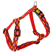 DINGO Guard Winnetou Red Two-Strap Dog Harness - Size M 2x38-70 cm