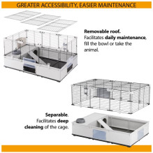 FERPLAST Modular 3 - cage for rabbit and domestic guinea pig - 144 x 72 x 56cm