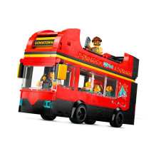 LEGO CITY 60407 Red Double-Decker Sightseeing Bus