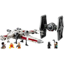 LEGO STAR WARS 75393 TIE kovotojas ir X-Wing maišytuvas