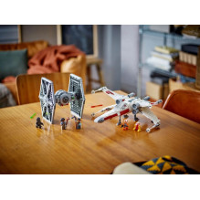 LEGO STAR WARS 75393 TIE kovotojas ir X-Wing maišytuvas