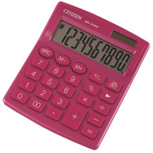 CITIZEN SDC-810NRPKE 10-DIGIT OFFICE CALCULATOR pink