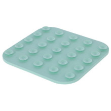 KERBL Slow-eating Licking Mat - Turquoise Tray, Bowl for Dog / Cat - 20x20 cm