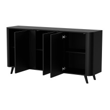 Cama VOLARE chest of drawers 151 x 39 x 75 cm black