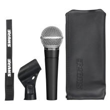 Shure SM58 Black Stage / performanso mikrofonas