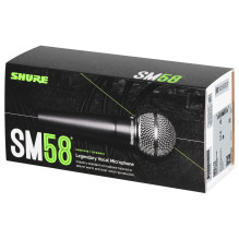 Shure SM58 Black Stage / performanso mikrofonas