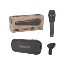 Shure Nexadyne™ 8 / C - dinaminis mikrofonas, kardioidas su XLR jungtimi, juodas