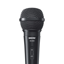 Shure SV200 microphone...