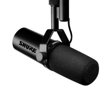 Shure SM7dB – dinaminis vokalinis mikrofonas su įmontuotu pirminiu stiprintuvu