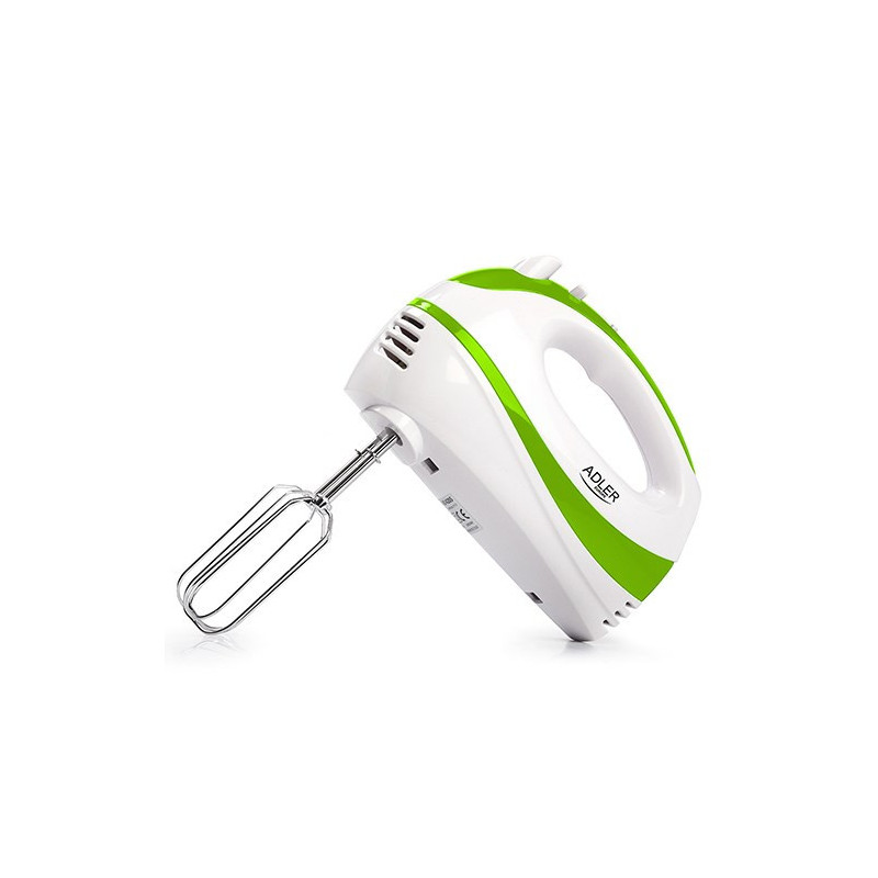 Adler AD 4205G mixer Hand mixer 300 W Green, White