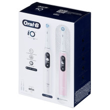 Braun Oral-B iO6 DuoPack White / Pink