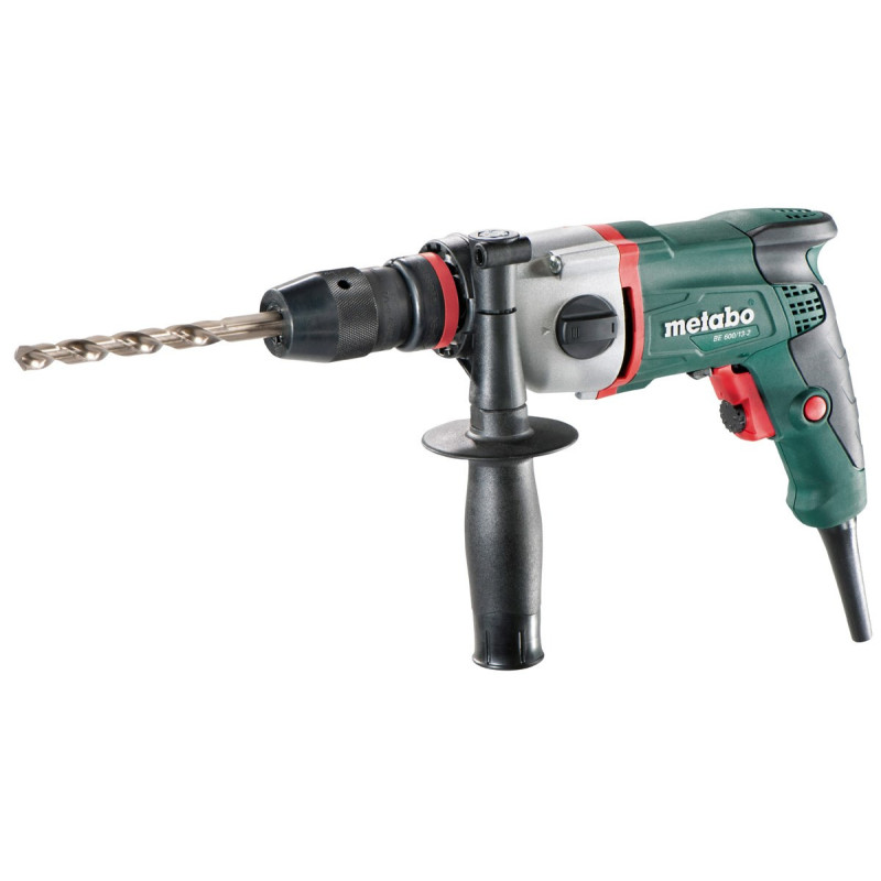 Metabo BE 600 / 13-2 2500 RPM Keyless 1.9 kg Black, Green, Grey, Red