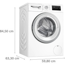 Bosch WAN2813APL Series 4 skalbimo mašina su priekine įkrova 8 kg 1400 aps./min Balta