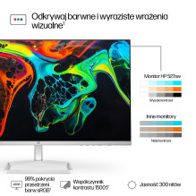 HP 27 colių Series 5 FHD monitorius baltas – 527sw