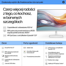 HP 27 colių Series 5 FHD monitorius baltas – 527sw