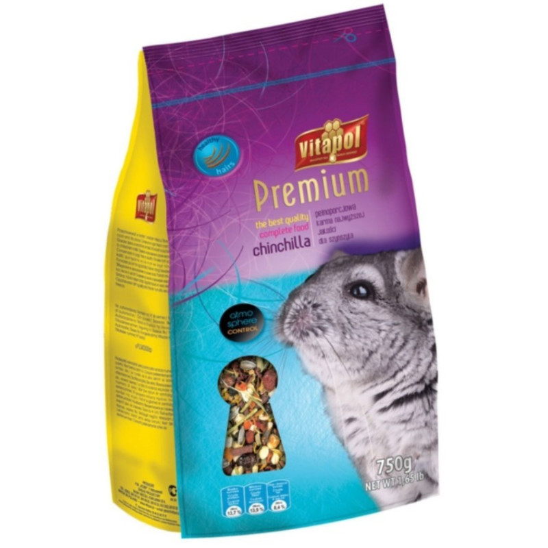 Vitapol complete food for chinchillas - 750 g