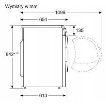 BOSCH WQG245APPL drabužių džiovintuvas