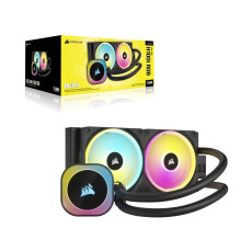 Corsair H100I Processor Liquid cooling kit 12 cm Black