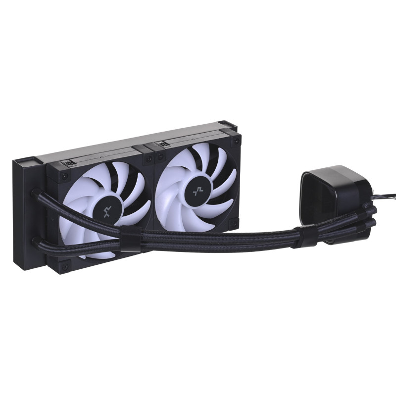 DeepCool LD240 Processor All-in-one liquid cooler 12 cm Black 1 pc(s)