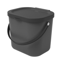 ROTHO Albula Anthracite - waste sorting container - 6l