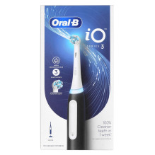 Braun Oral-B iO3 Matt Black elektrinis dantų šepetėlis