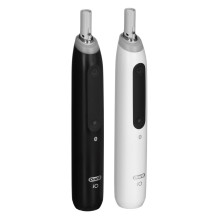 Braun Oral-B iO5 Duo Matt Black / Gana balta elektrinis dantų šepetėlis