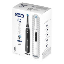 Braun Oral-B iO5 Duo Matt Black / Gana balta elektrinis dantų šepetėlis