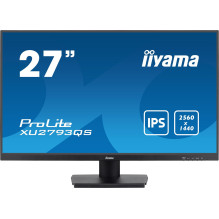 iiyama ProLite XU2793QS-B6 computer monitor 68.6 cm (27&quot;) 2560 x 1440 pixels 2K Ultra HD LED Black