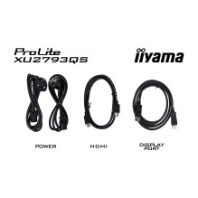 iiyama ProLite XU2793QS-B6 computer monitor 68.6 cm (27&quot;) 2560 x 1440 pixels 2K Ultra HD LED Black