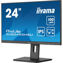 iiyama ProLite computer monitor 60.5 cm (23.8&quot;) 1920 x 1080 pixels Full HD LED Black